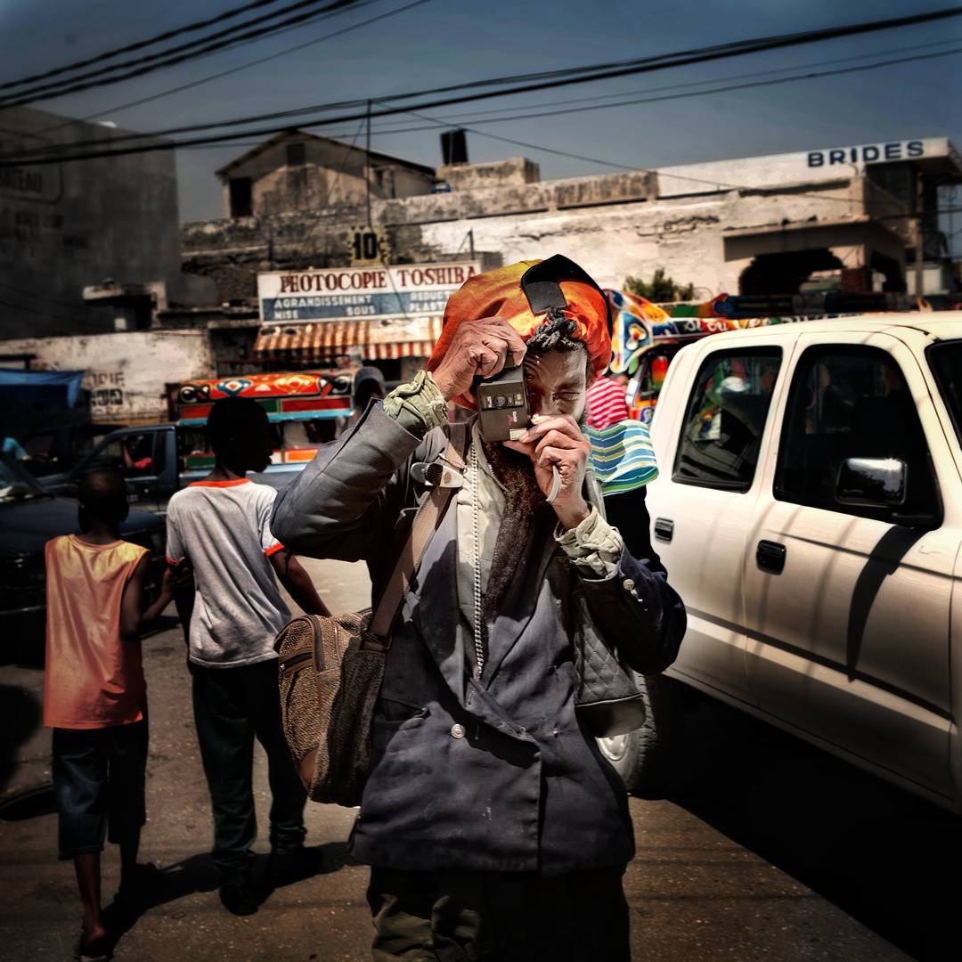 Protests in downtown Port-au-Prince Haiti in 2008. Photo 11 of 22