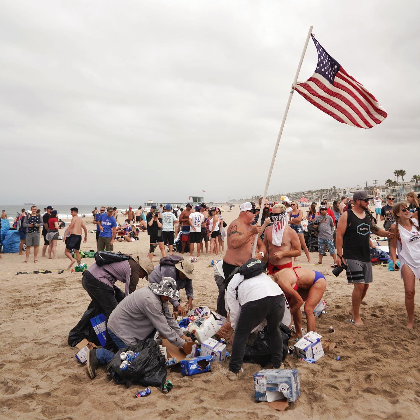 Hermosa Beach Iron Man. Run/swim/chug. It’s all vomit and spit until the swastikas come out