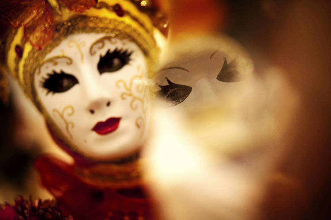 Carnival in Venice is halfway between mysterious play pretend and Disneyland. This year's starts in about week. Photo Fe