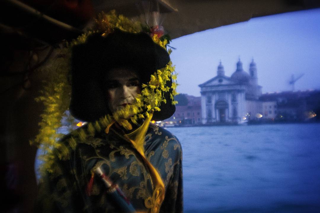 Carnival in Venice is halfway between mysterious play pretend and Disneyland. This year's starts in about week. Photo Fe