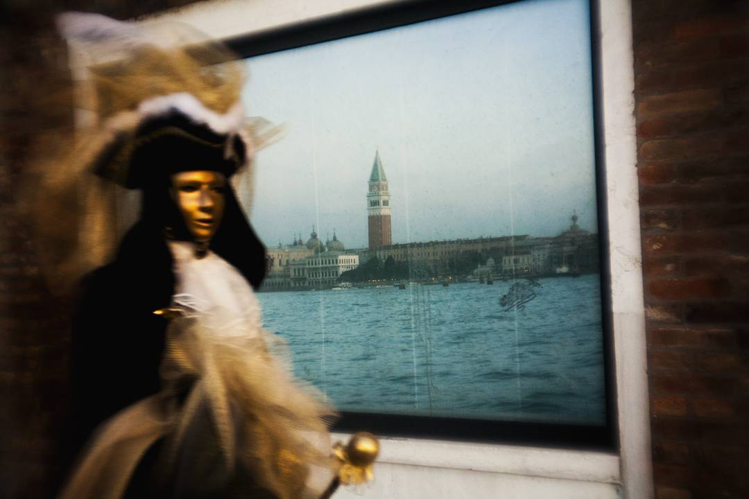 Carnival in Venice is halfway between mysterious play pretend and Disneyland. This year's starts in about week. Photo Fe